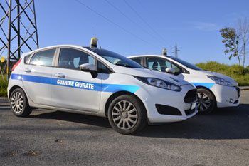 Pattugliamento guardie giurate